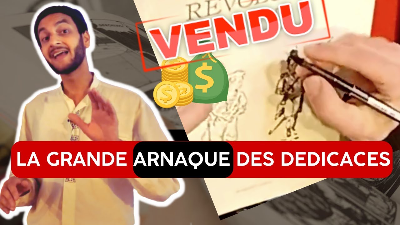 Le marché noir des dédicaces (BD)
