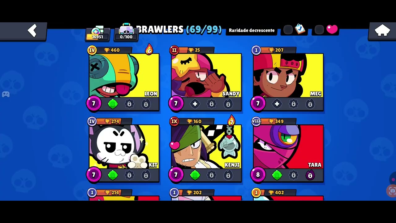 Subindo meus brothers para troféu 100