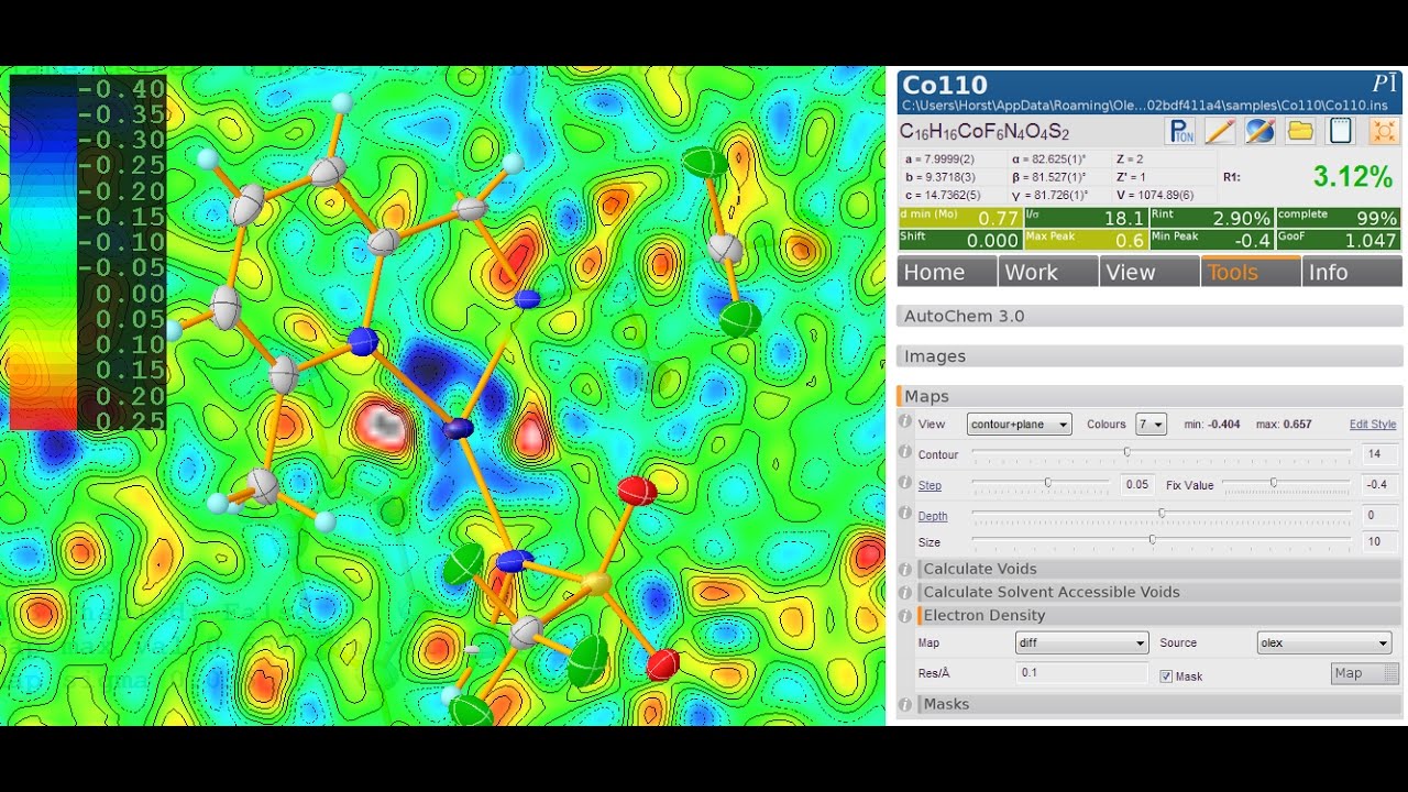 First view at Electron Density Maps