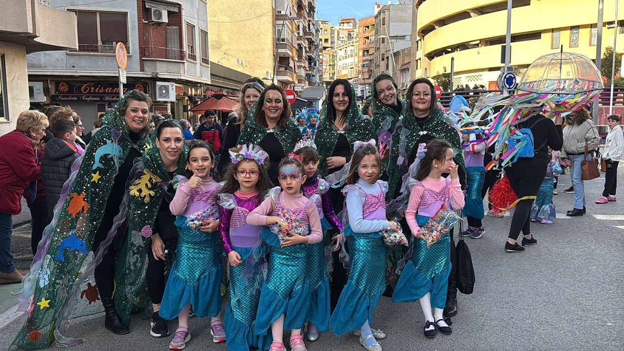 Desfile de Carnaval de los colegios de Abarán 2026