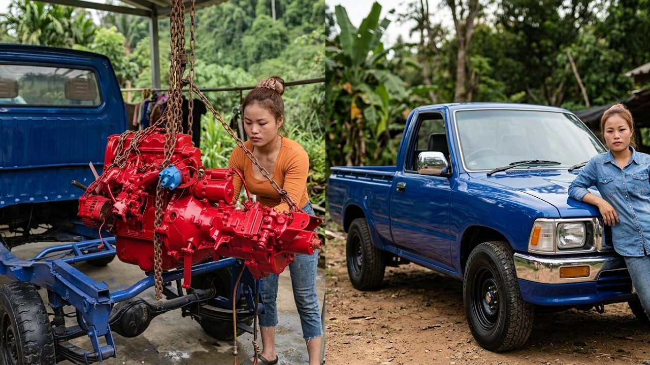 This kind of girl is needed to completely repair the pickup