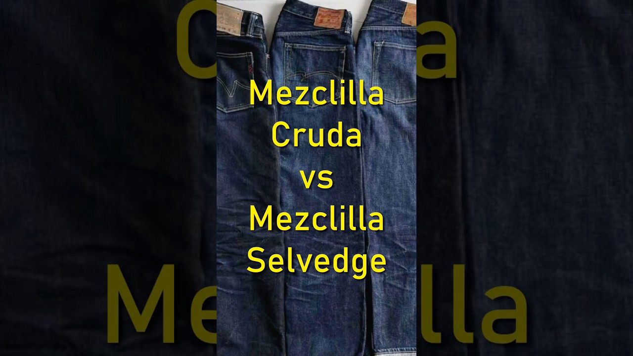 Mezclilla Cruda vs Mezclilla Selvedge #denim #jeans #mezclilla #ropa #fashion #moda #vintage #viral