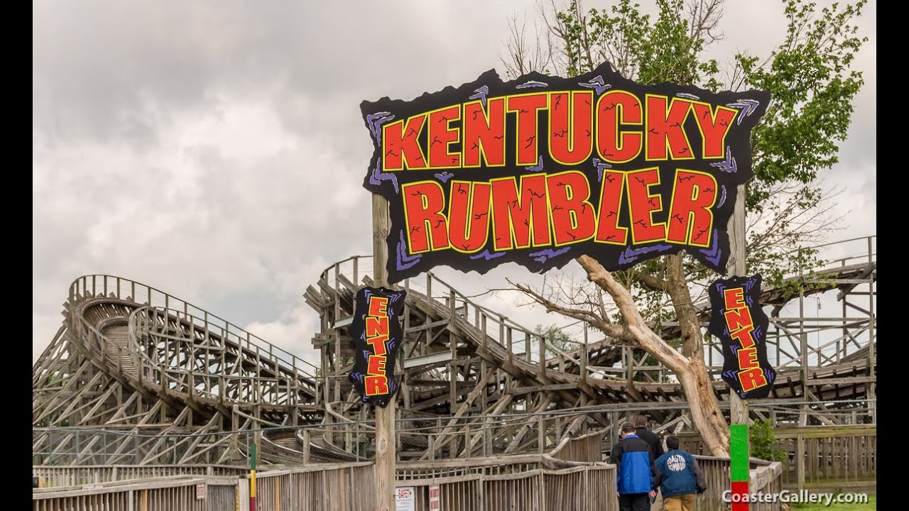 Kentucky Rumbler Rollercoaster Beech Bend Park Bowling Green Kentucky