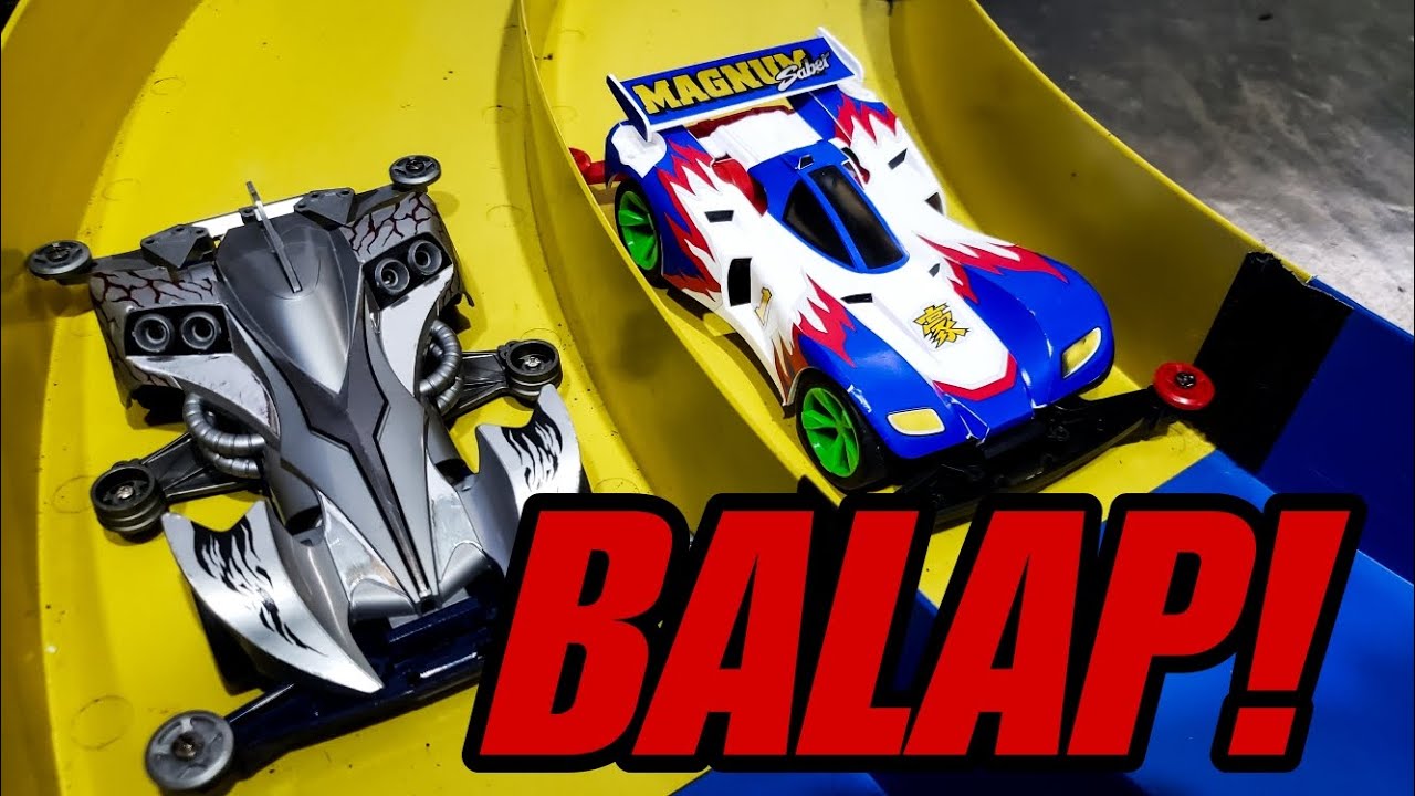 RAY STINGER PREMIUM vs MAGNUM SABER PREMIUM #mini4wd #tamiya #toys