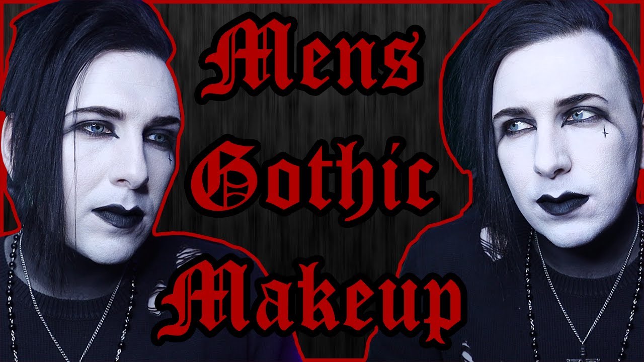 Урок мужского готического макияжа 🦇💀🕸️