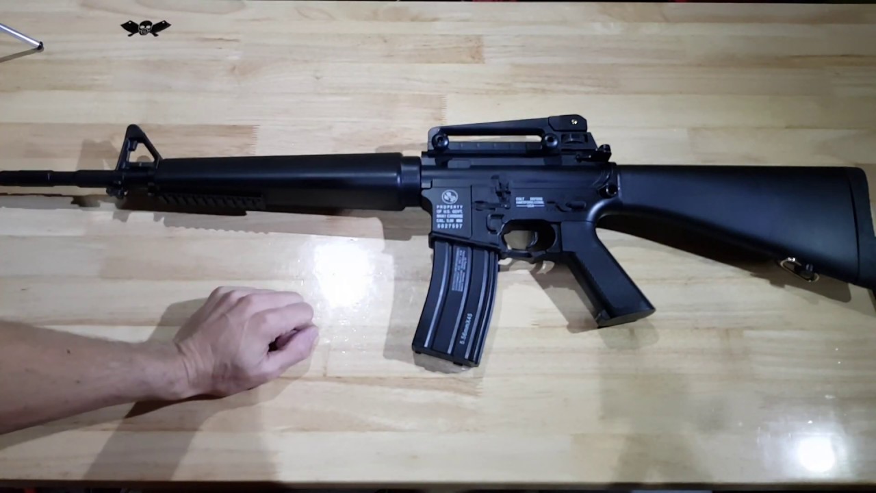 BOLBR: review and upgrade of the M16  gel blaster.