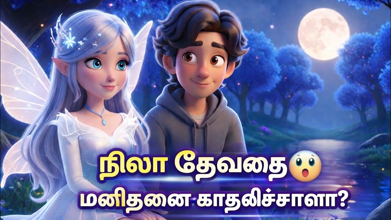 🌙 நிலா உலகத்திலிருந்து வந்த தேவதை | Moon Fairy Love Story in Tamil | Fantasy Romantic Story