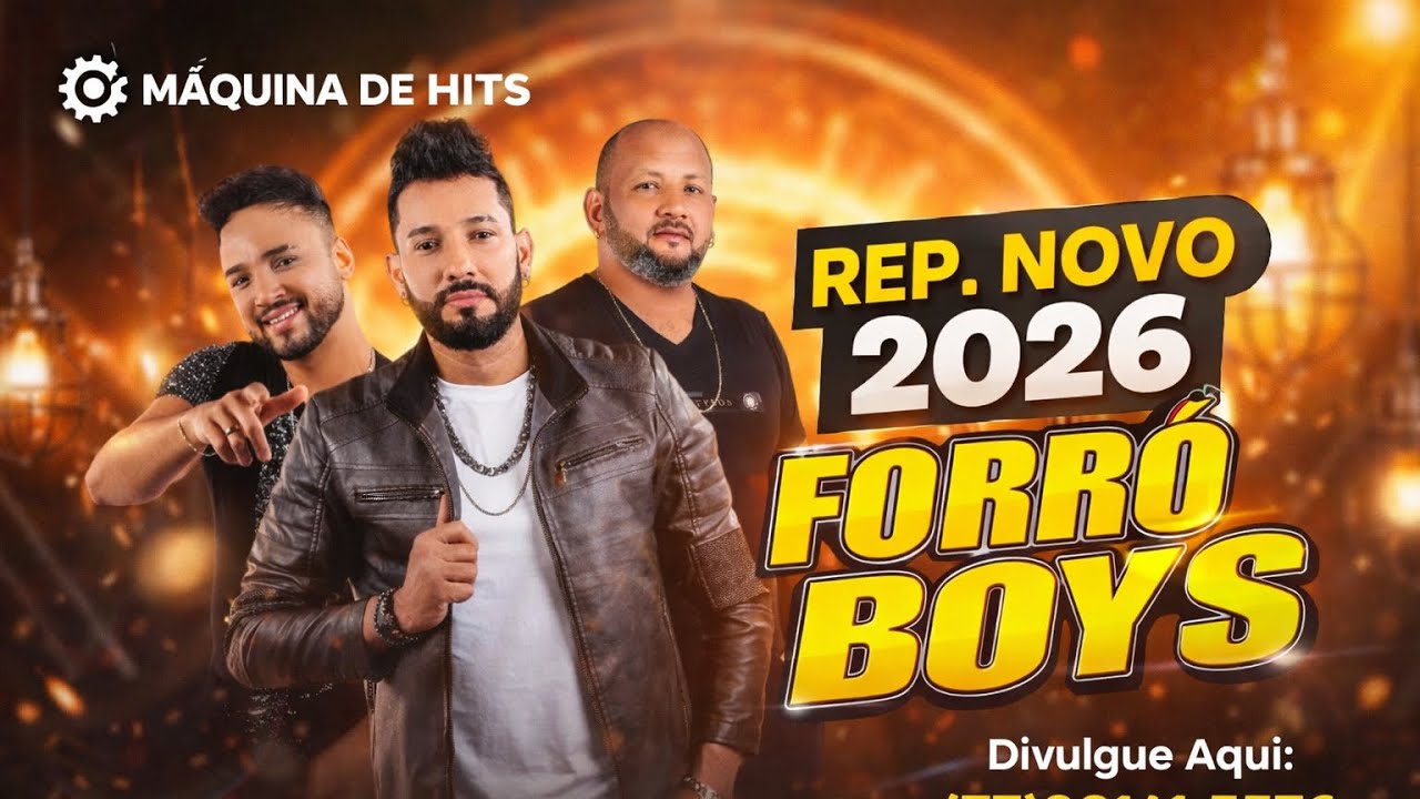 FORRÓ BOYS ATUALIZADO 2026 MÚSICAS NOVAS MARÇO 2026 - FORRÓ BOYS 2026 