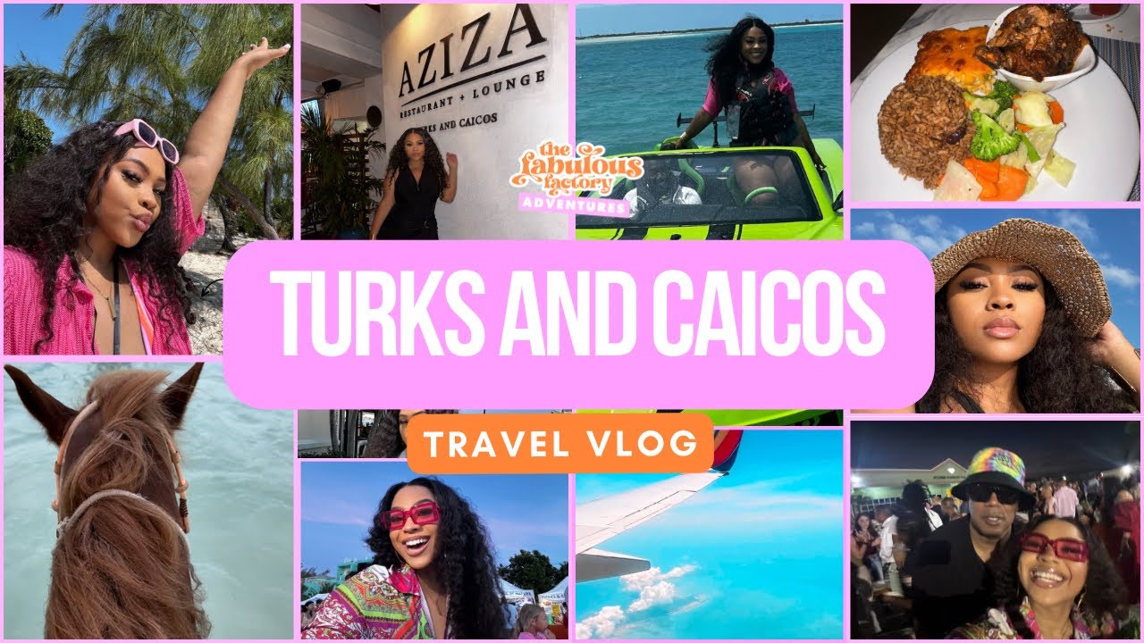 TURKS AND CAICOS Travel Vlog: I Met Master P Y’all! 😱 + All the Island Vibes & Bomb Food