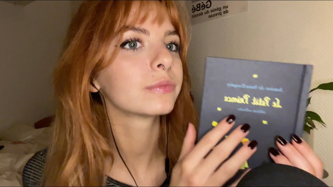 ASMR | Lecture chuchotée proche du micro (Le Petit Prince pt1)