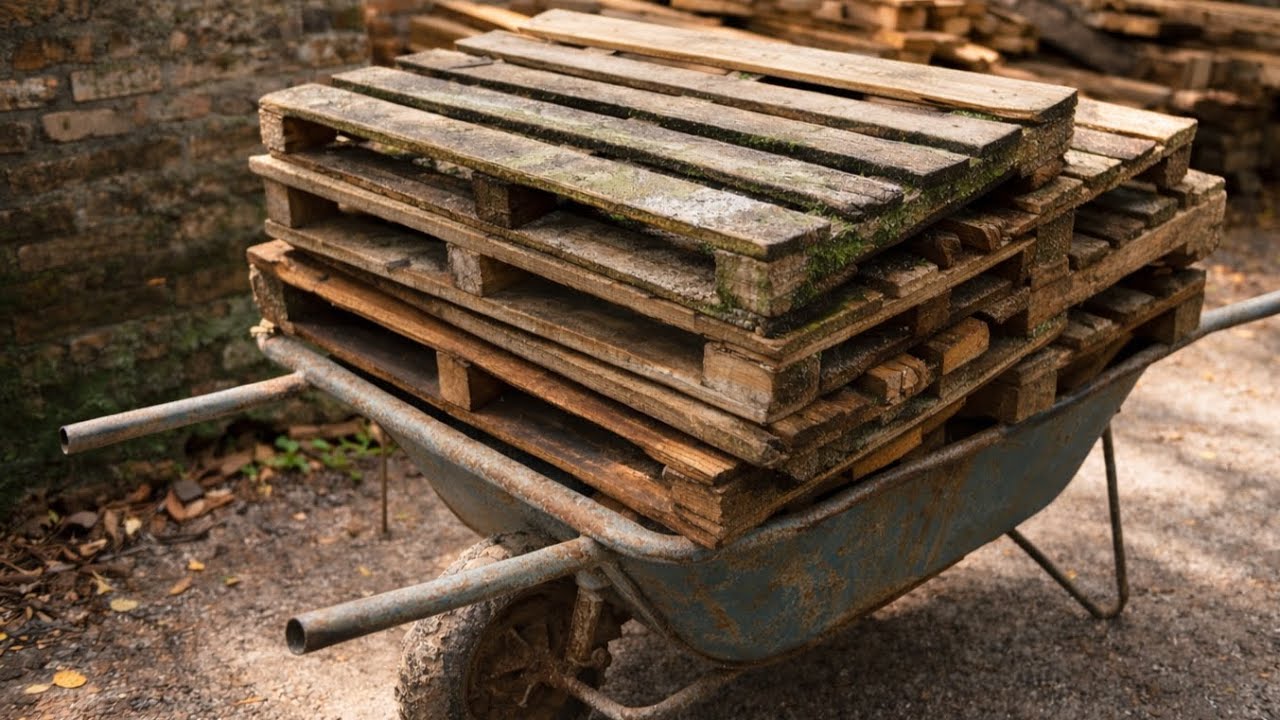 These Old Pallets Were Thrown Away… Look What Happens Next