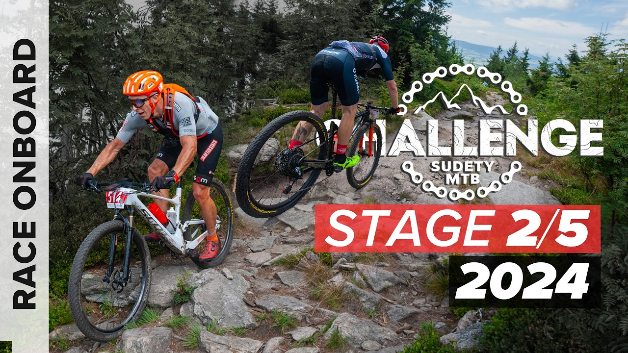 Sudety MTB Challenge 2024 - Classic Stage 2  Two Cameras Full Onboard
