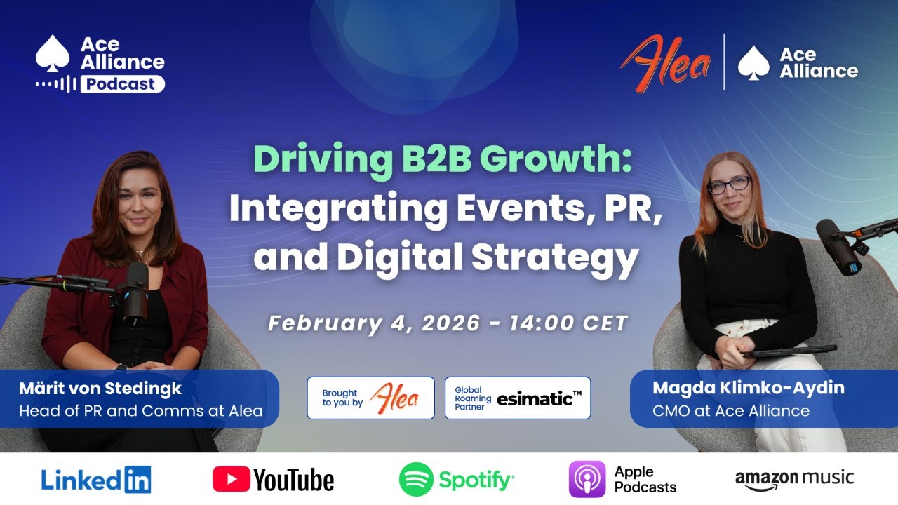 Driving B2B Growth: Integrating Events, PR, and Digital Strategy