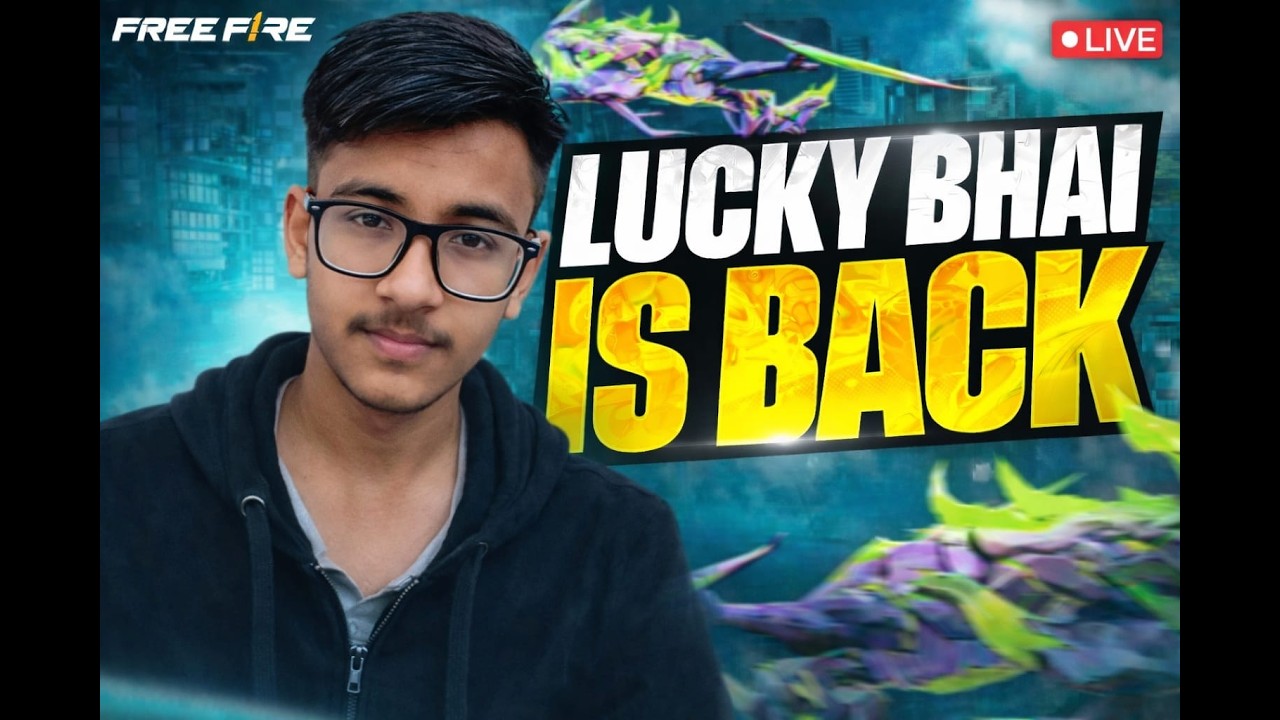 LUCKY BHAI 🔥 IS LIVE NOW / 2K SUBSCRIBER ROAD MAP // #shortsfeed #freefirelive