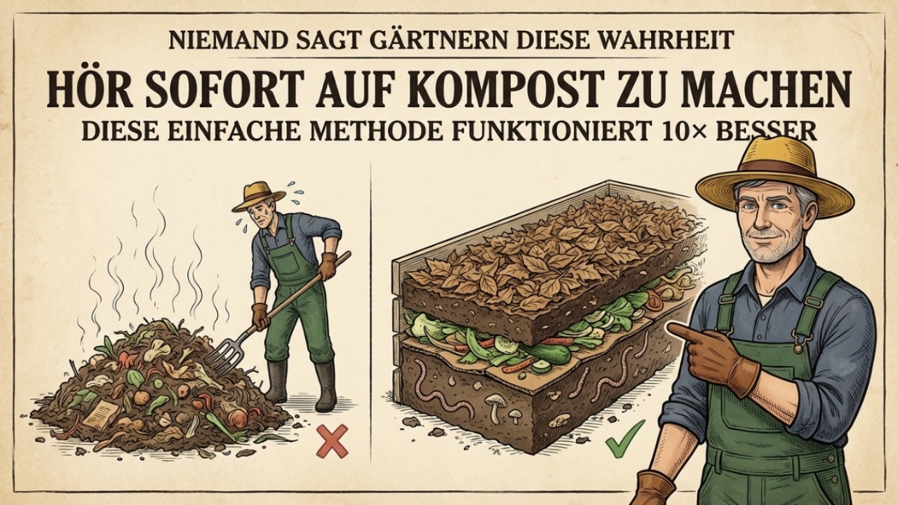 Warum ich nie wieder kompostieren werde: Dieser einfache Trick funktioniert besser