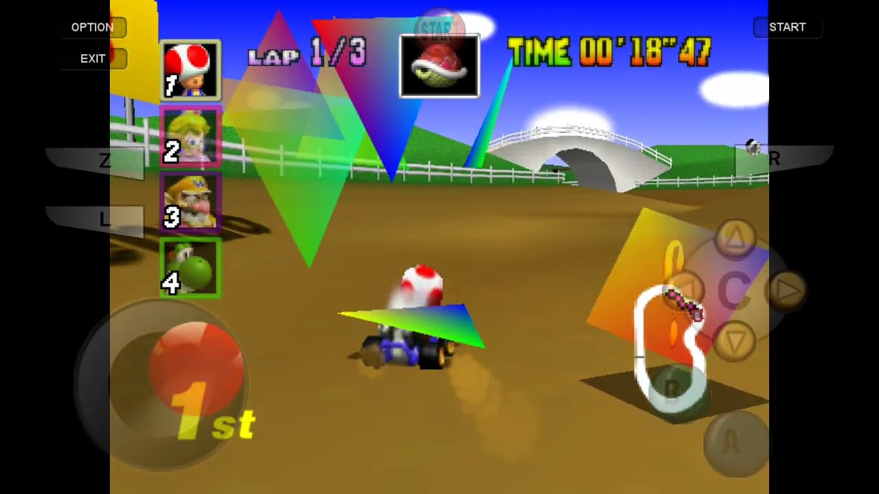 Mario Kart 64: mushroom cup (part 1)