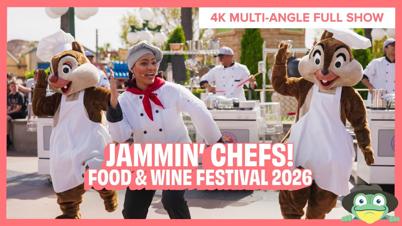 Jammin' Chefs FULL Show | Disney California Adventure Food & Wine Festival 2026