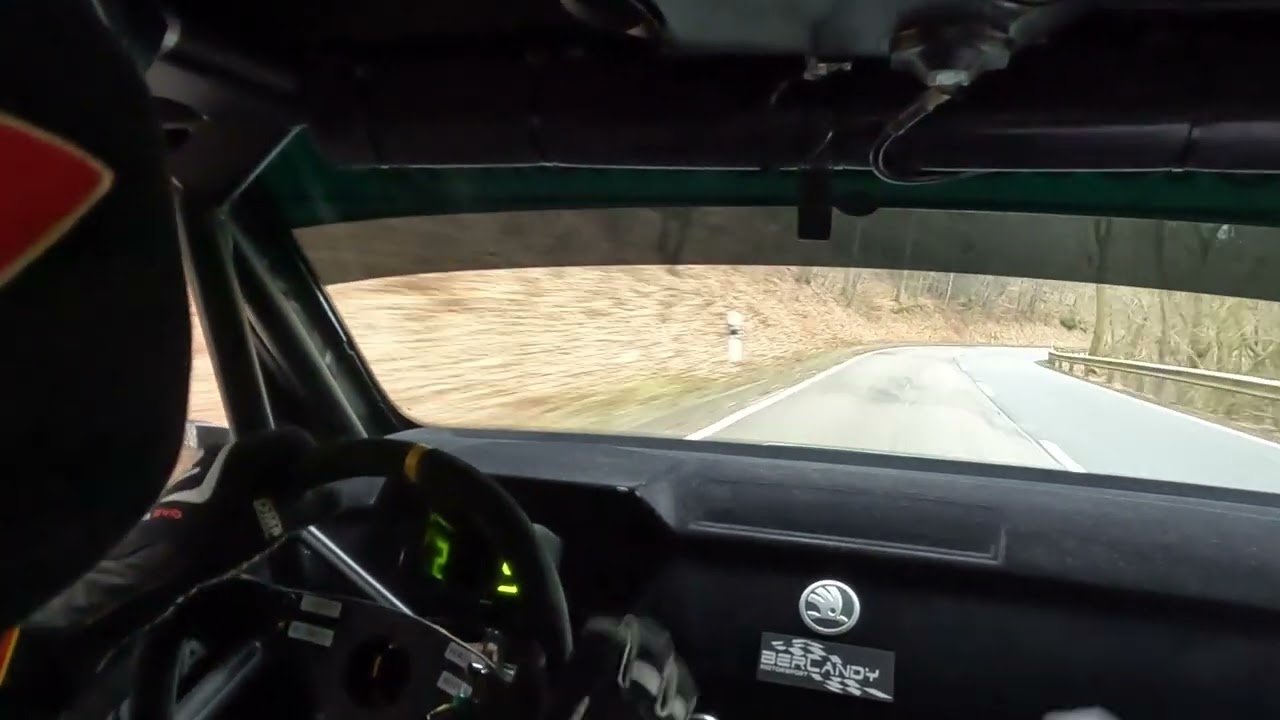 ADAC Rallye Kempenich Georg Berlandy & Tina Annemüller Škoda Fabia R5 WP 