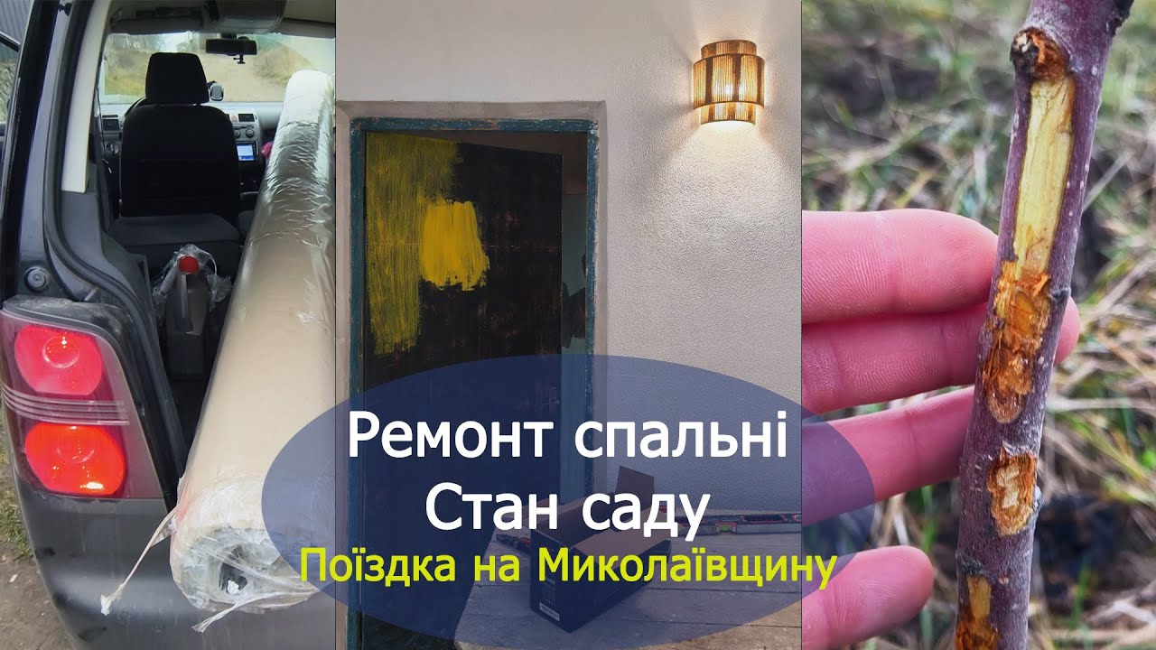 Купили хату в селі: спальня майже готова, пошкодження саду, що буде з каналом?