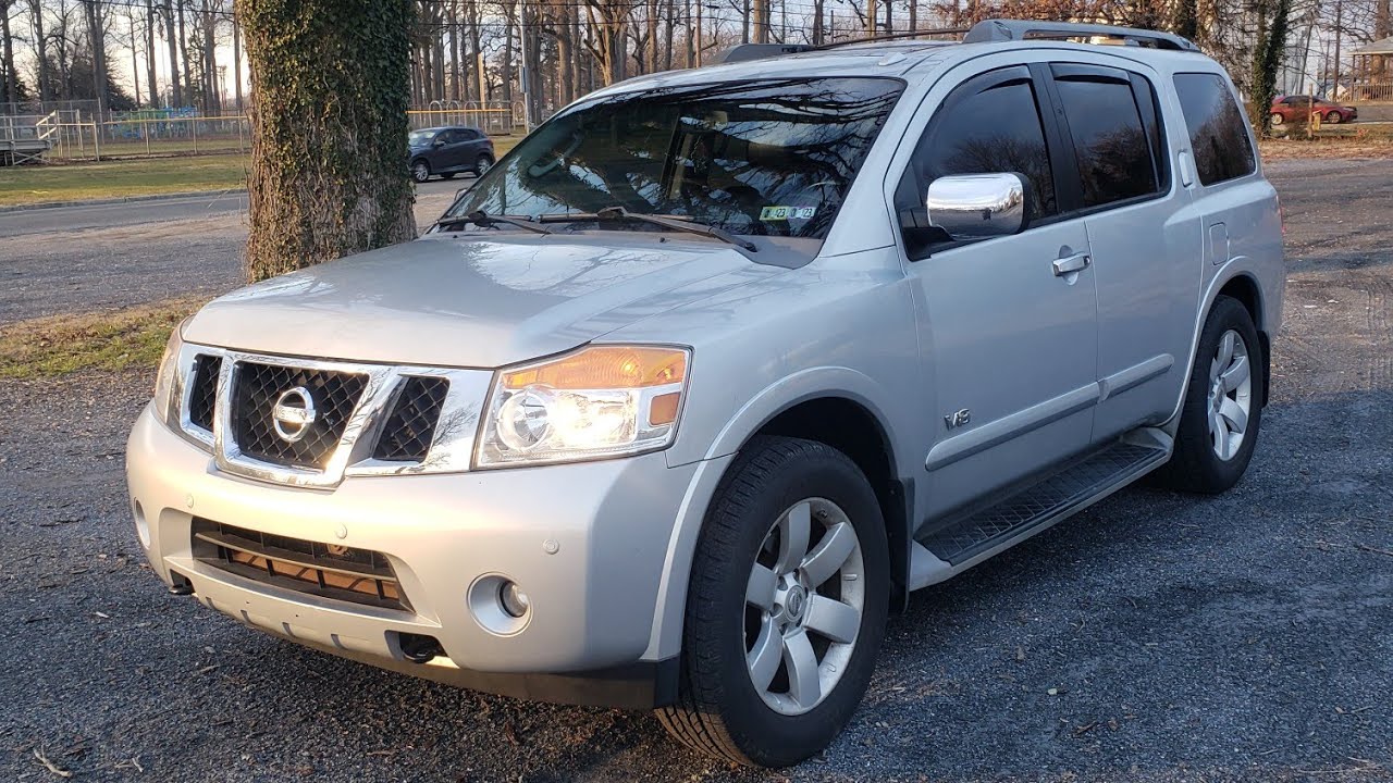 One Of The Biggest Suvs Ever|The 08' Nissan Armada LE|5.6L V8