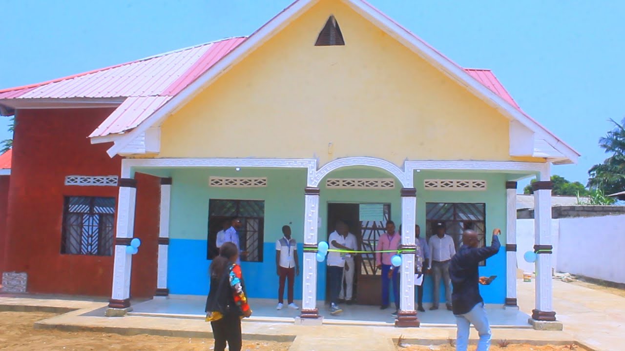 LE DGA AIME VANGU A INAUGURE LE NOUVEAU BATIMENT DE L'OEBK ANTENNE DE MUANDA