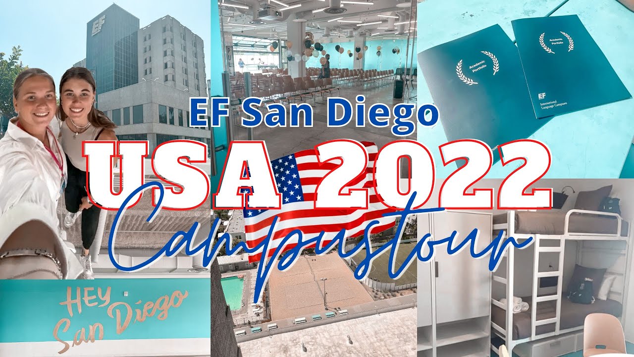 EF SAN DIEGO CAMPUS TOUR 🏫🎒🧑‍🏫  | Senta Louisa