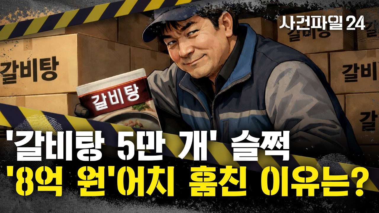 [사건파일24] 갈비탕 5만 개 훔친 간 큰 배송기사···훔친 갈비탕 팔아 '7500만 원' 어디로 송금?