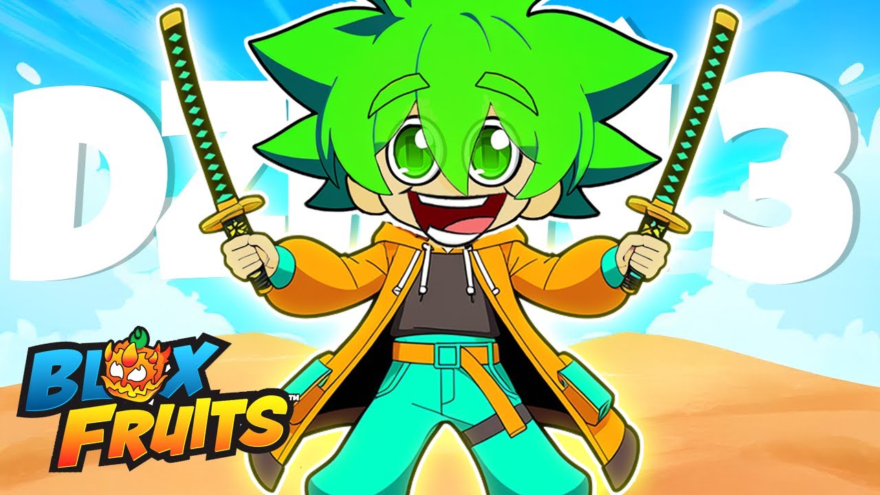 NIESAMOWITA PRZYGODA w PUSTYNNEJ KRAINIE BLOX FRUITS! | OD NOOBA DO PRO DZIEŃ 3