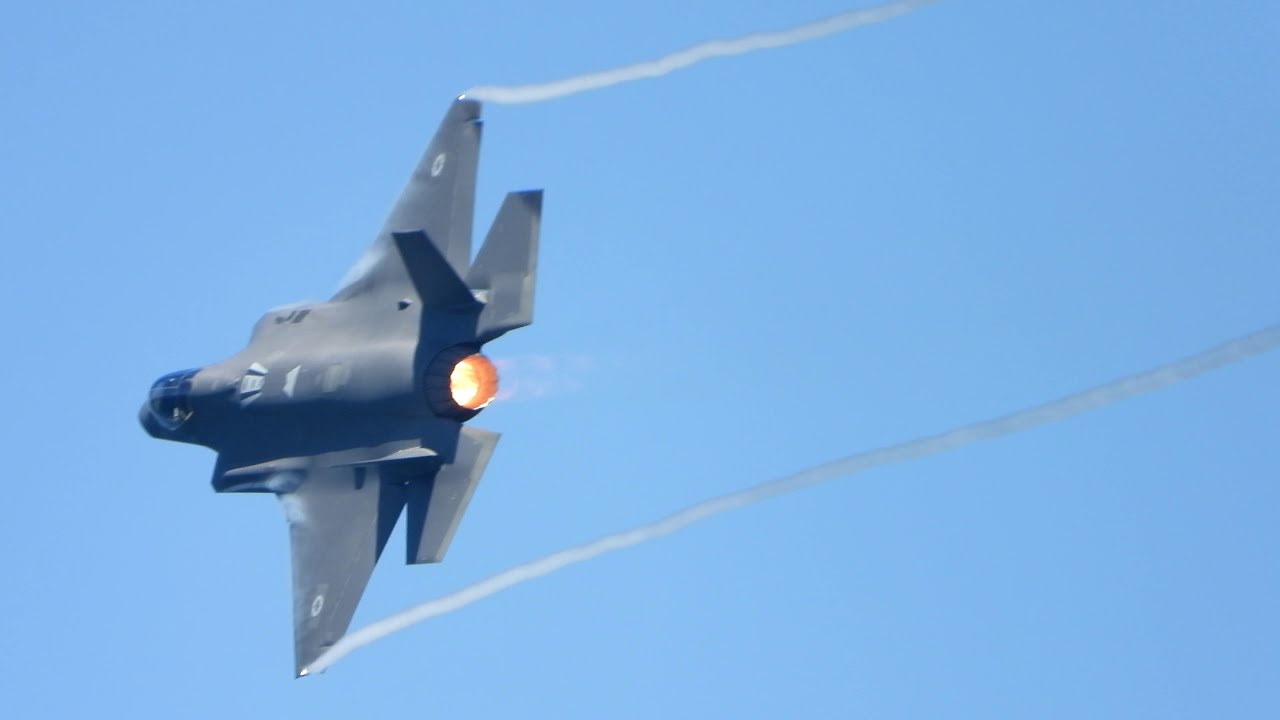מטס יום העצמאות 2023 - מופע מטוסי F-35 (חופי תל-אביב) - F-35 Airshow