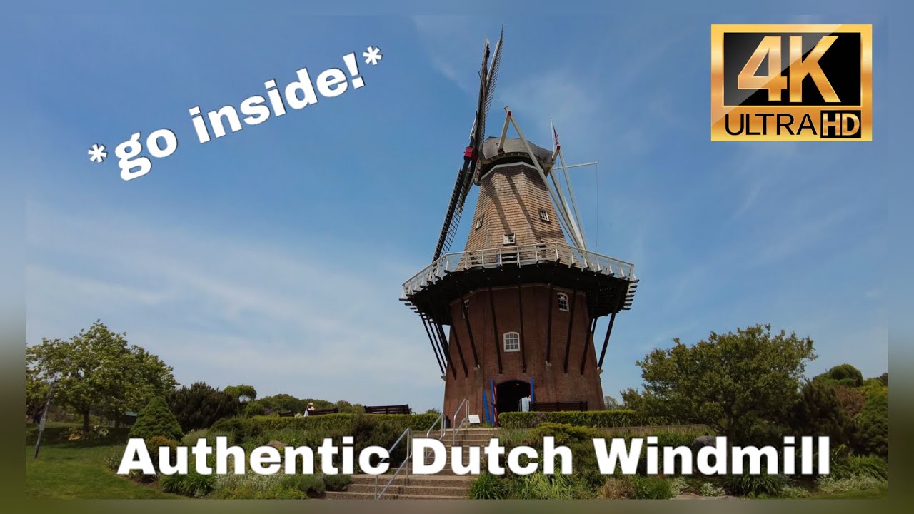 4K Walk Tour of Windmill Island in Holland, Michigan