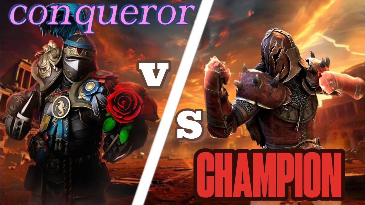 Shadow fight 3 ||Champion of the Pit set vs Champion of the sh*t  || who is better 