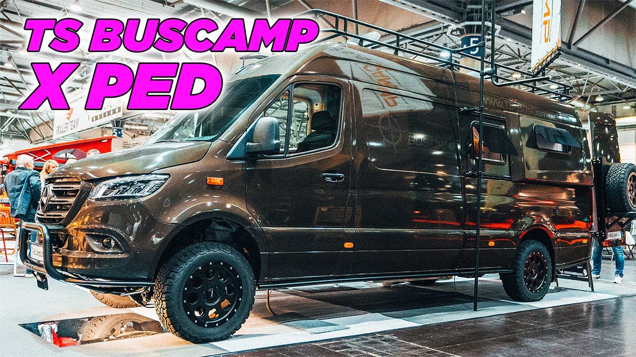 ENDSTUFE! Wohnmobil auf 4x4 Basis mit 190 PS / 6 Zylinder /  3,0L TS BusCamp X PED