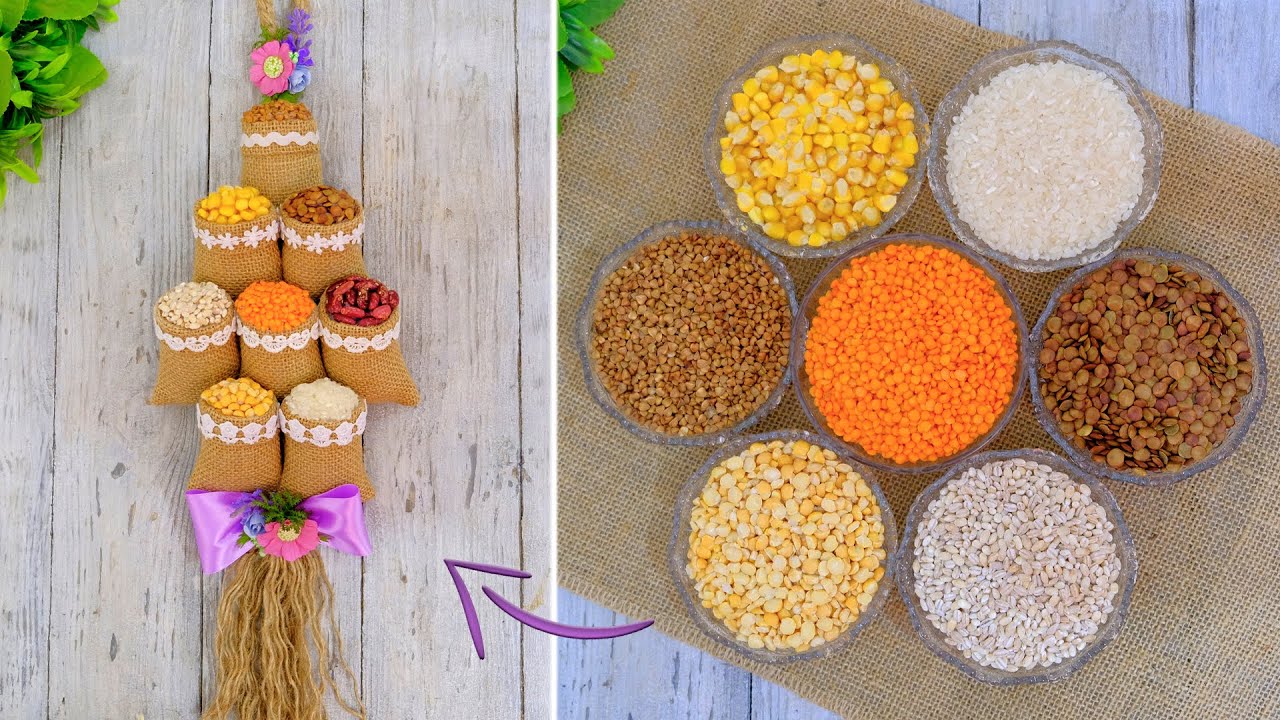 Чудо-Мешочки с добром🌾Прекрасная идея для декора и подарка