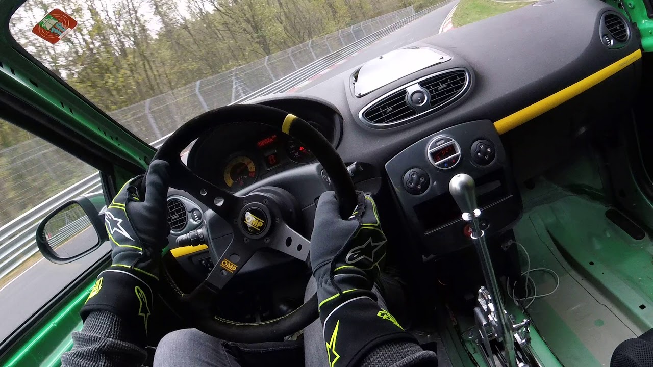 Clio Rs Cup Touristenfahrten Nordschleife Vln Layout 28.10.2018
