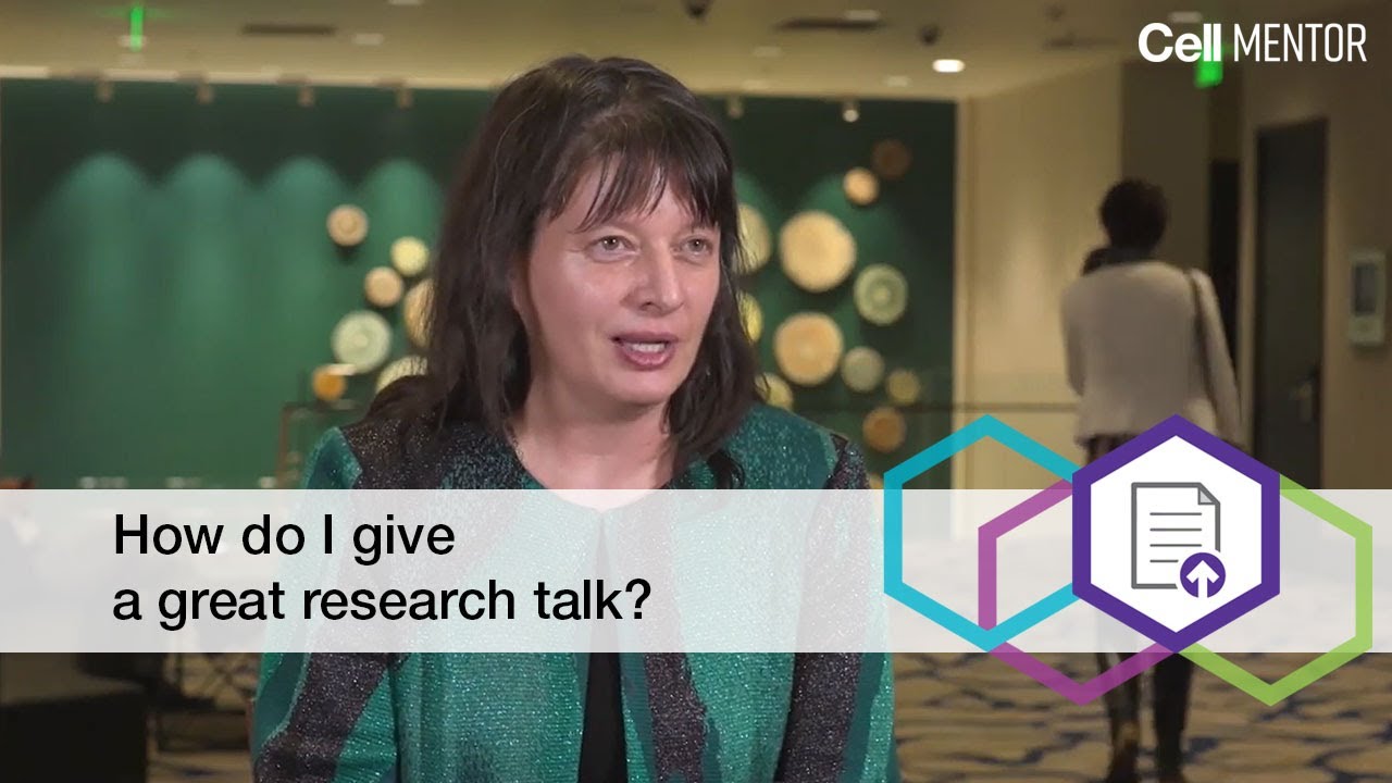 How do I give a great research talk? | Cell Mentor