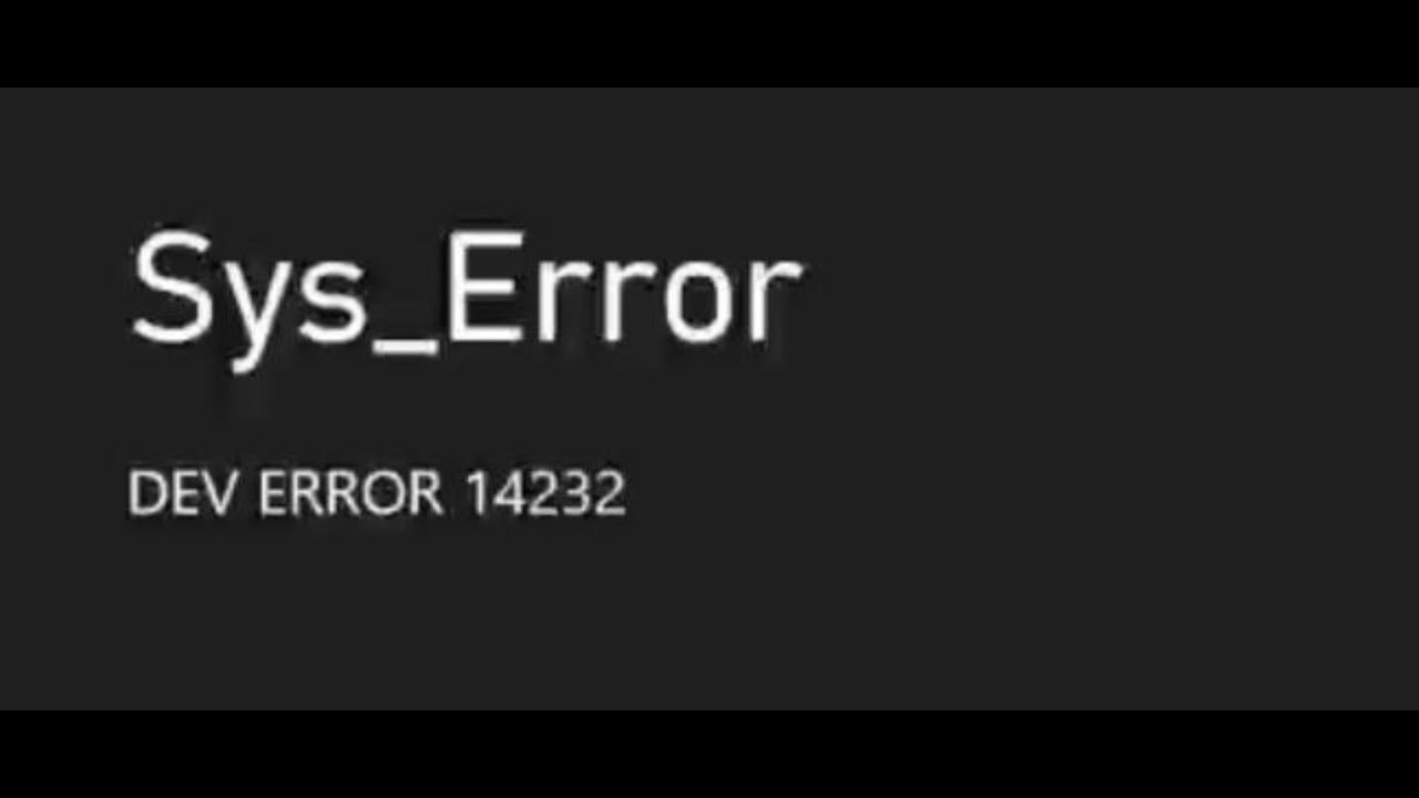 Как исправить ошибку Black Ops 6 Sys_Error DEV ERROR 14232 на Xbox Series X/S или Xbox One