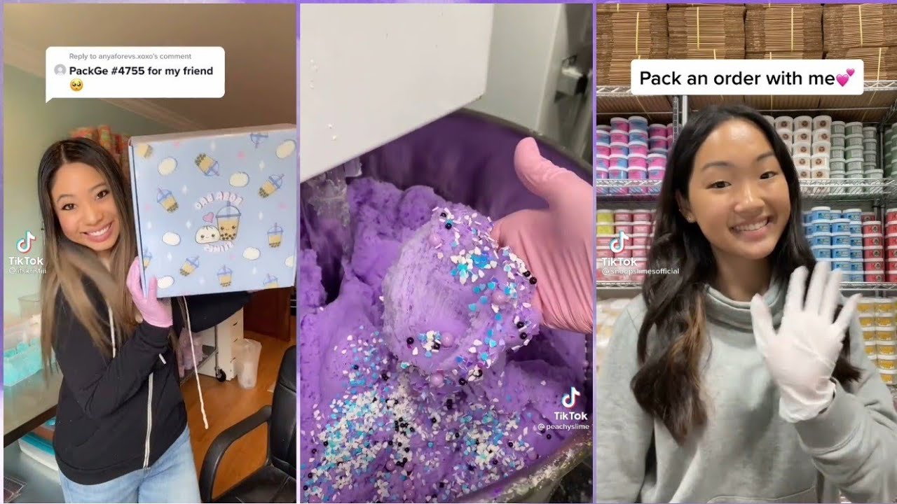 Slime Small Business-Tik tok Compilation