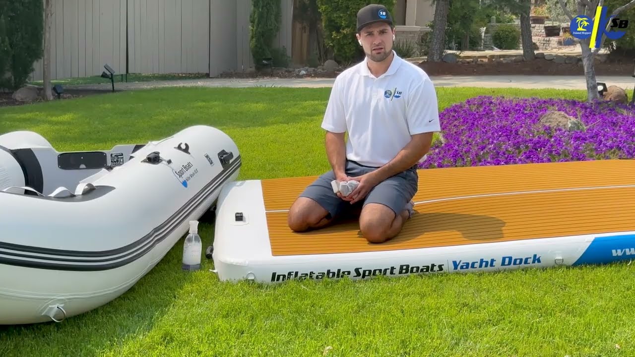 Inflatable Repair Process 7 Steps - Island Hopper - Inflatable Sport Boat