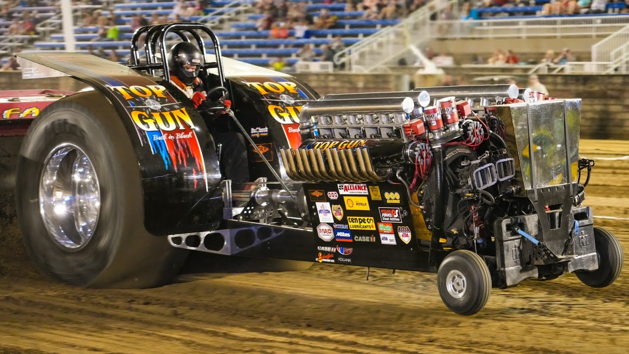 Tractor Pulling 2025! Illinois State Fair ! Heavy Modified Tractors & Super Modified 2wd Trucks! 