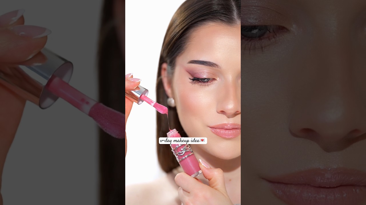 EYE MAKEUP TUTORIAL💌❤️🌹 #kosmetyki #makeup #eyemakeup #valentinesday