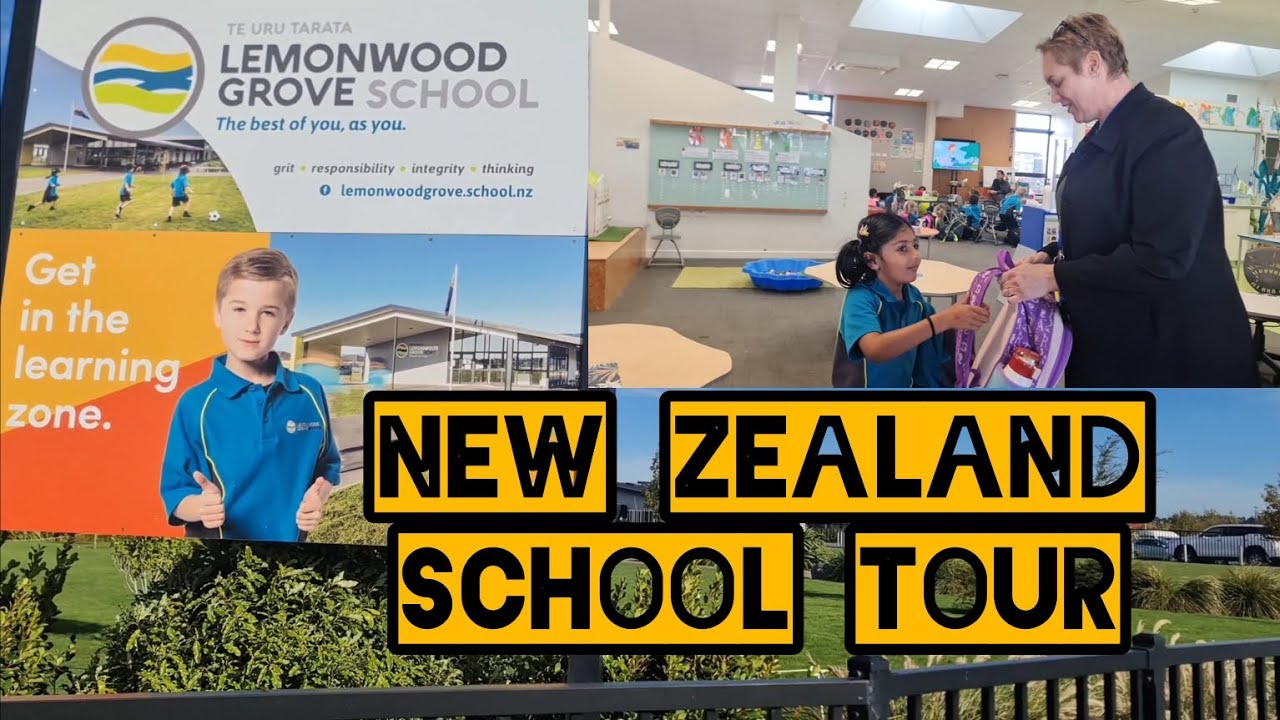 School in New Zealand! நியூசிலாந்தில் ஒரு பள்ளி எப்படி இருக்கிறது என்பது பற்றிய ஒரு சுற்றுலா வீடியோ!