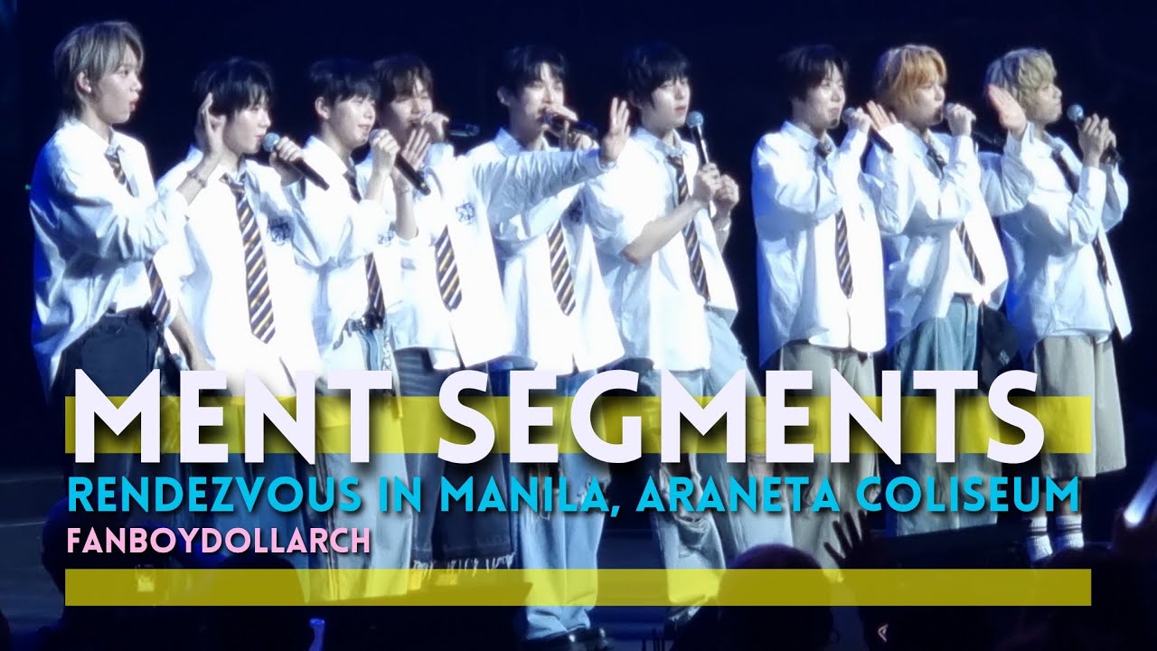 MENT SEGMENTS - AHOF Fancam - 250830 AHOF RENDEZVOUS IN MANILA, Araneta Coliseum - Fan Boy Doll Arch