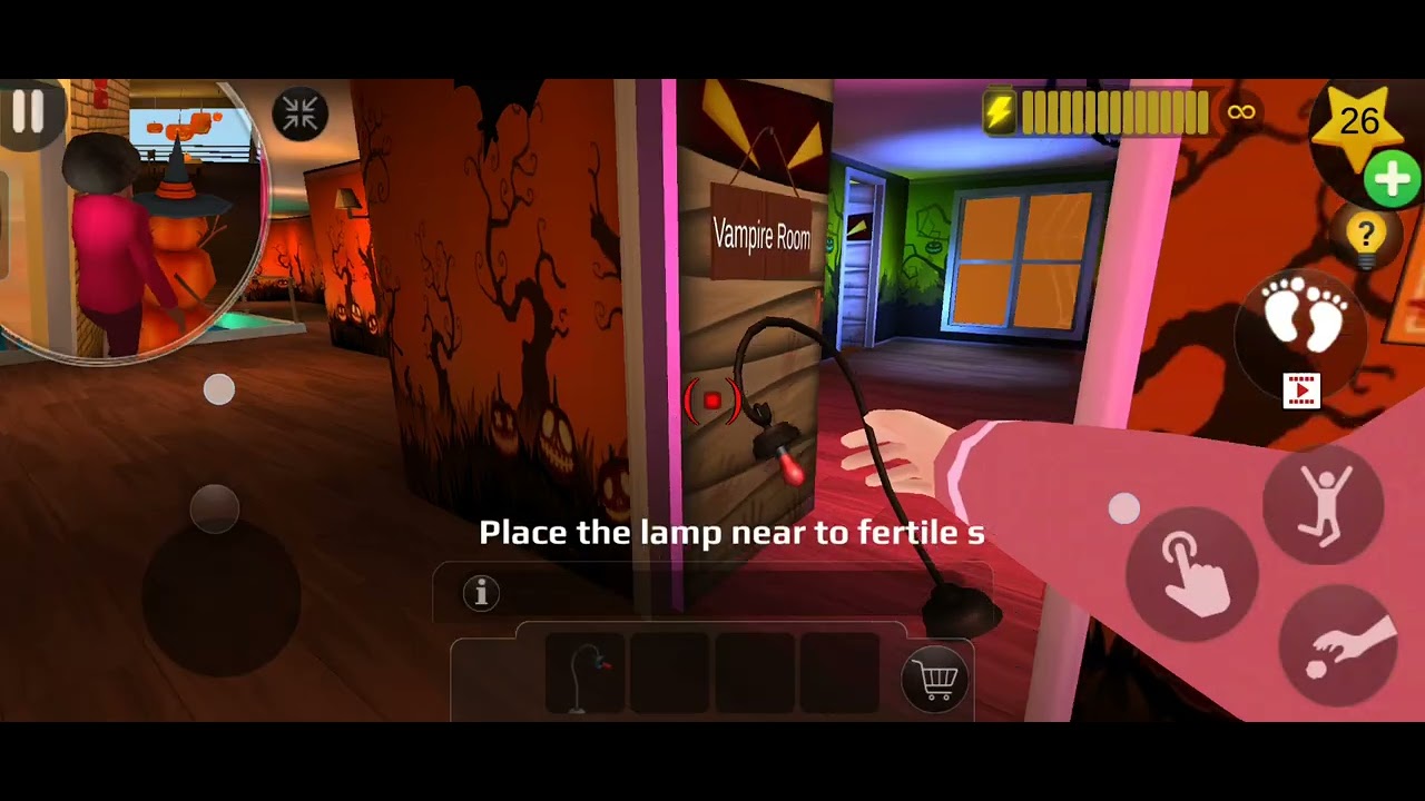 اسم اللعبه Scary Teacher 3D المدرسه بقيت مصاص الدماء هل اقدر عليها ولا لا