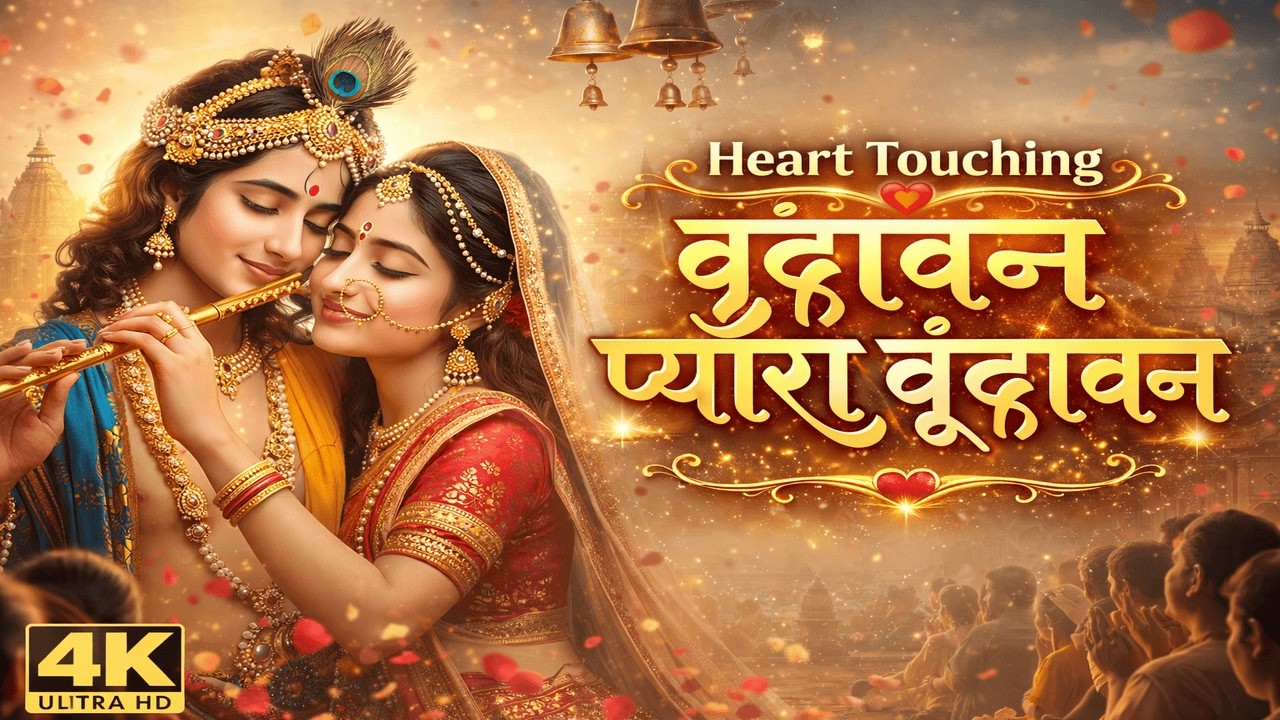 वृंदावन प्यारो वृंदावन ❤️ | Radha Krishna Bhajan | Heart Touching Krishna Bhajan 2026