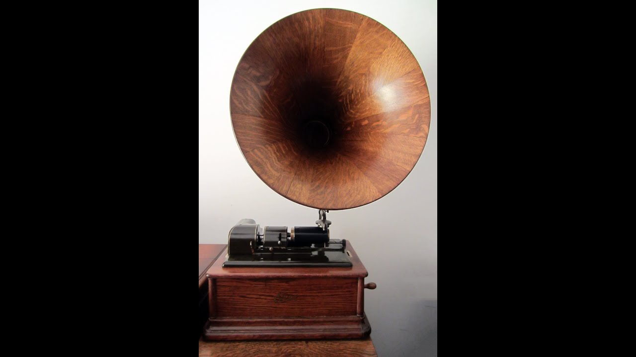 "Monte Cristo" Blue Amberol Cylinder 1768 (Recorded 1913) Edison Opera Phonograph