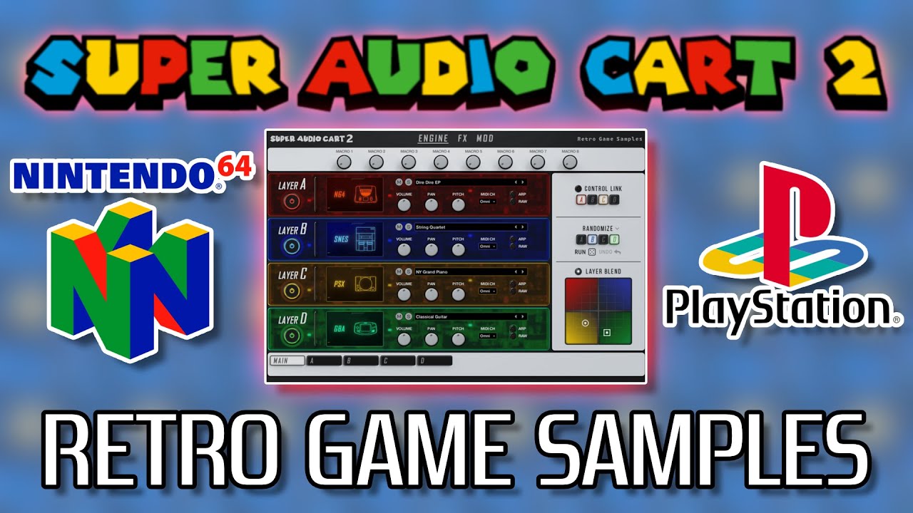 Сэмплы с PS1 и N64 от Super Audio Cart 2 (обзор)
