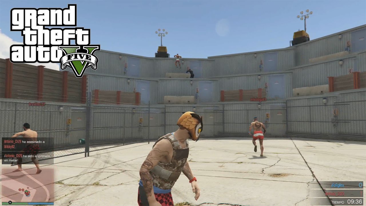 GTA V SE NOS VA DE LAS MANOS!! LA JAULA!! LA JAULA DE LA MUERTE!! SE ENFADA Y SE VA! xFaRgAnx