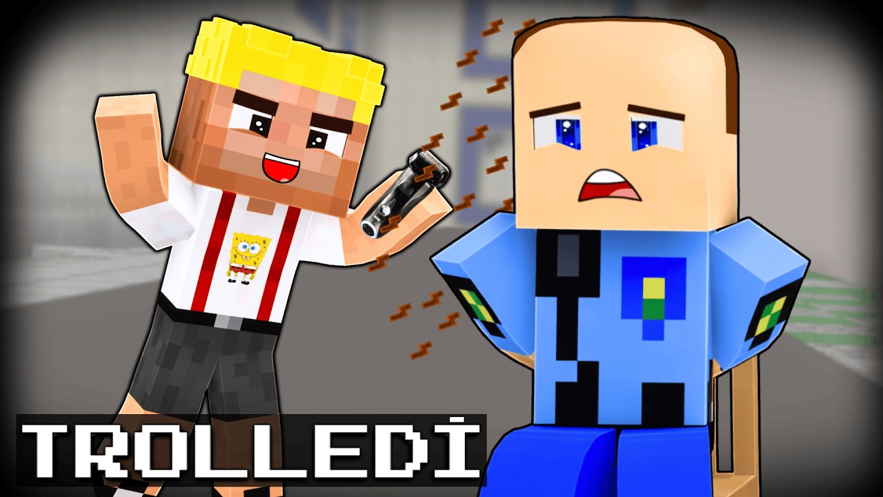 EFEKAN, KEREM KOMİSER'İ KIŞKIRTTI, SAÇLARINI KESTİ! 😱 - Minecraft