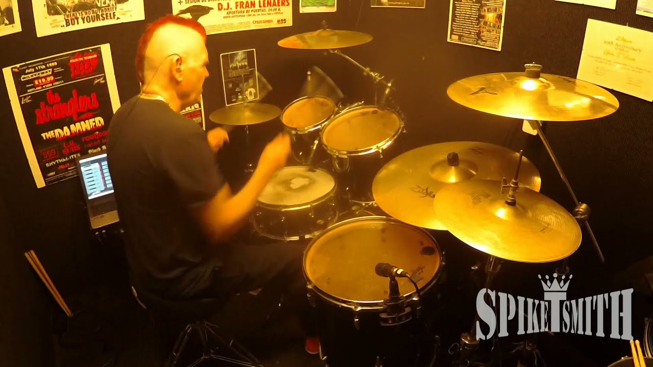 How to play the D-Beat punk drum rhythm as a linear pattern. Full Lesson.