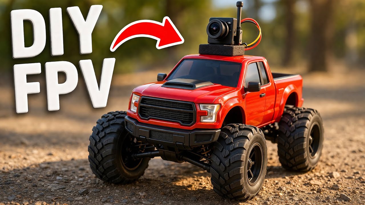 Cheap & Easy FPV Setup for ANY RC Car (And I Mean ANY!)